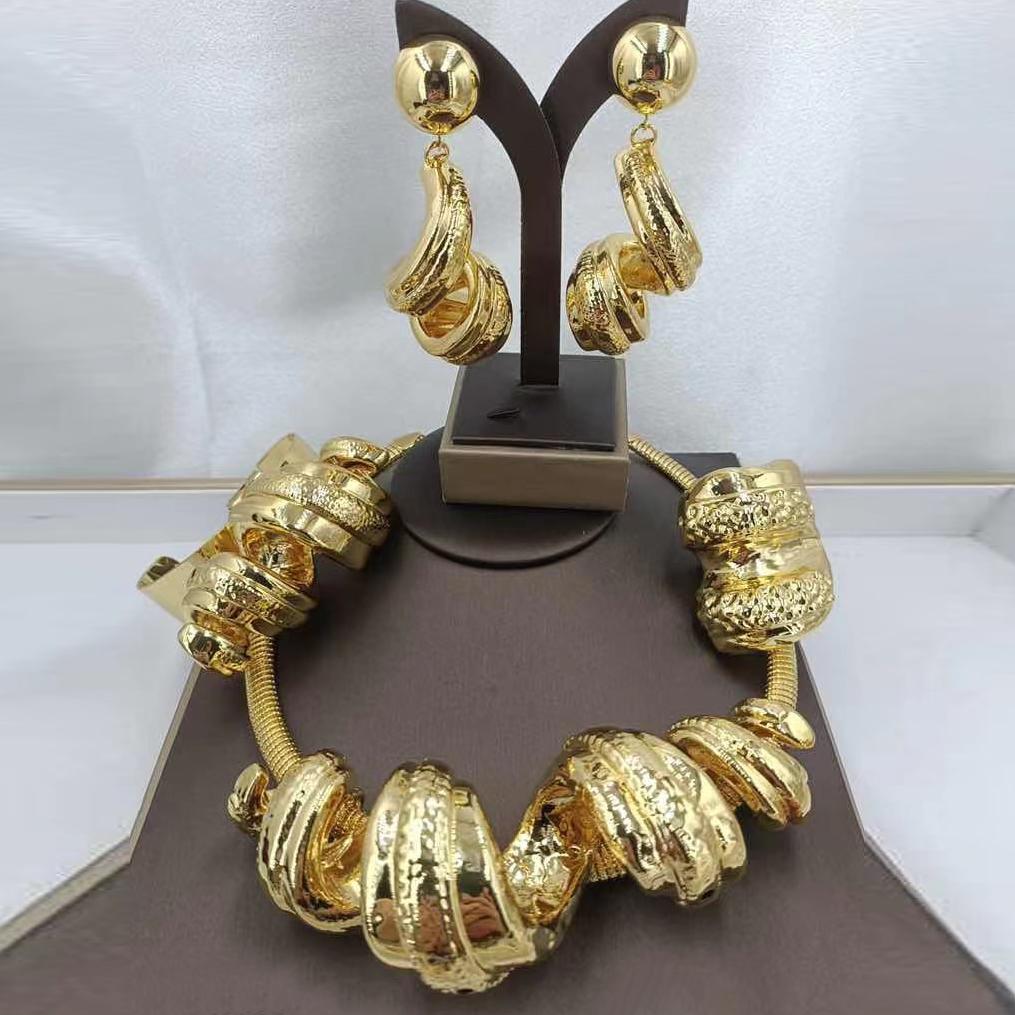 Italian plated gold 4 set