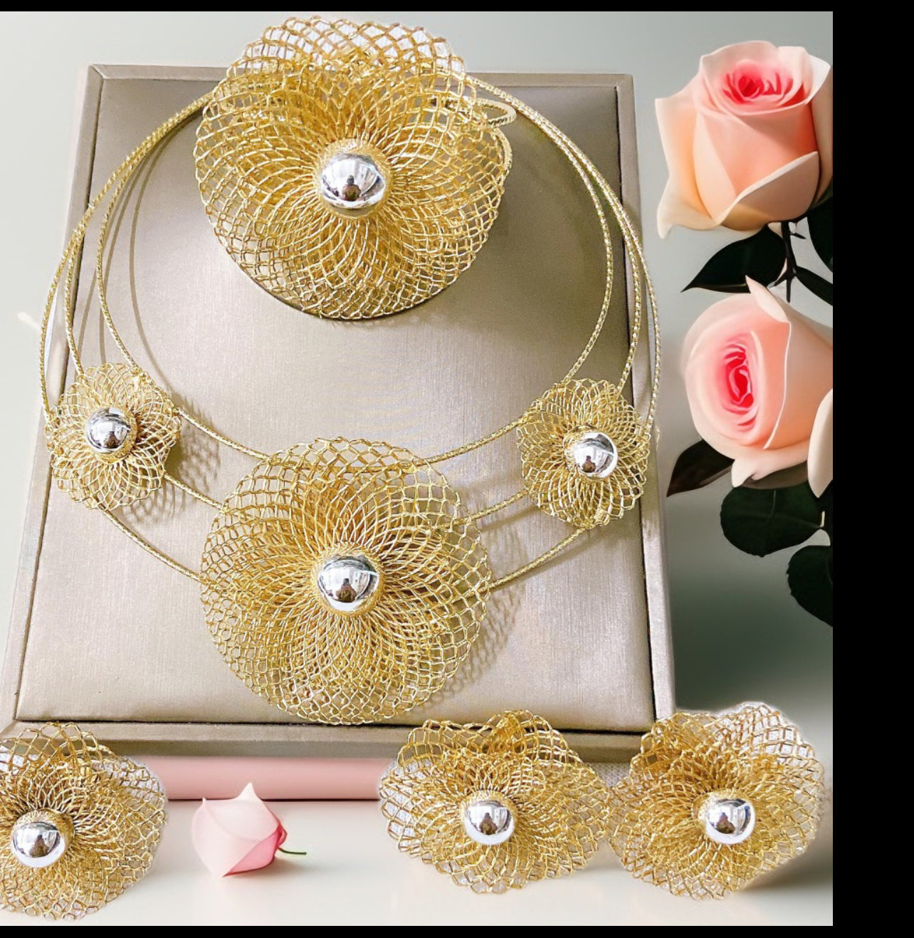 Floral Radiance gold