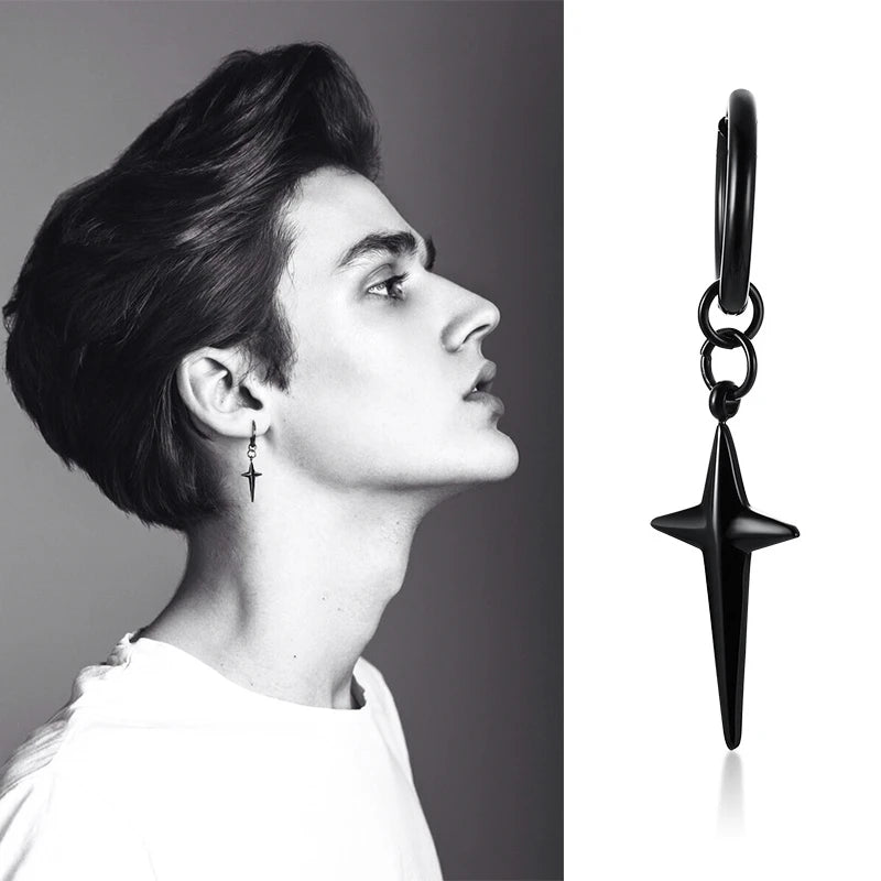 Cross Stars Dangle