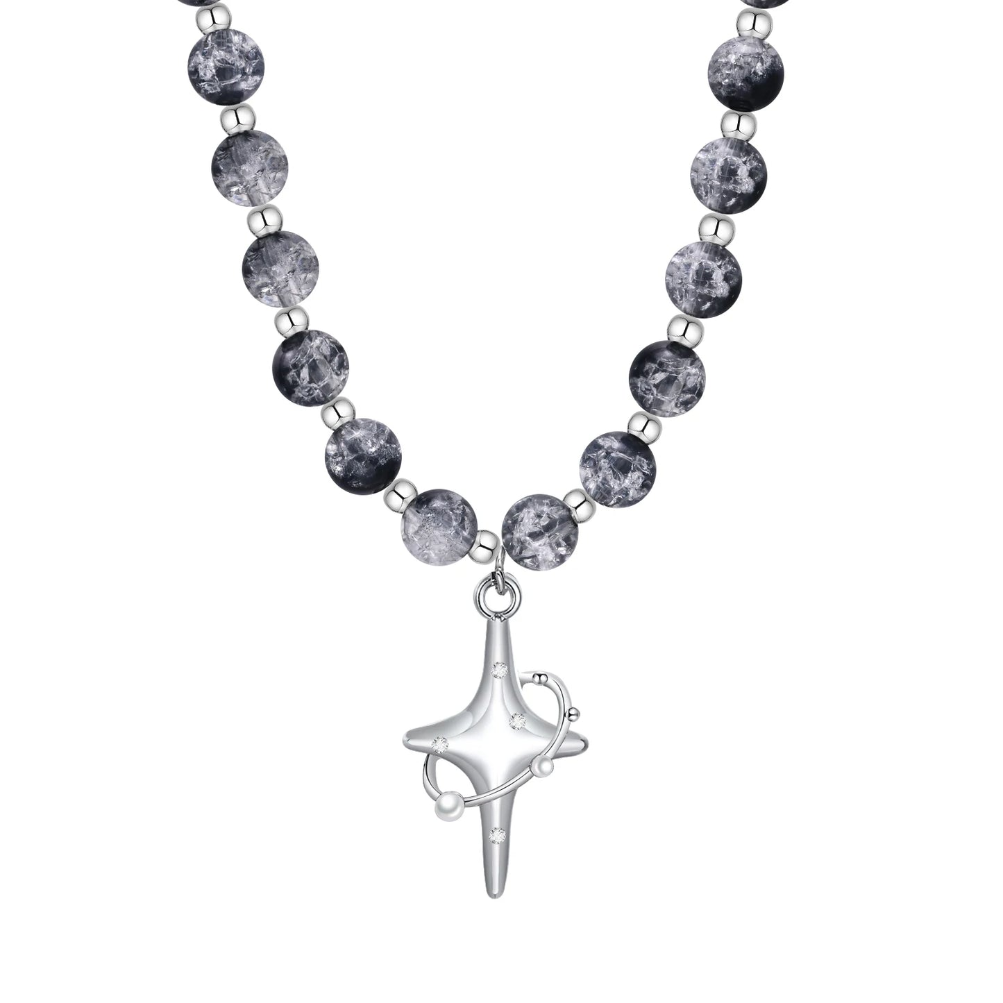 Cool Punk Star Pendant Necklace