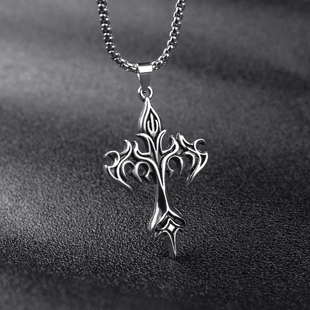 Short Cross Pendant Chain Eye Catching Design for Necklace Jewelry Lovers
