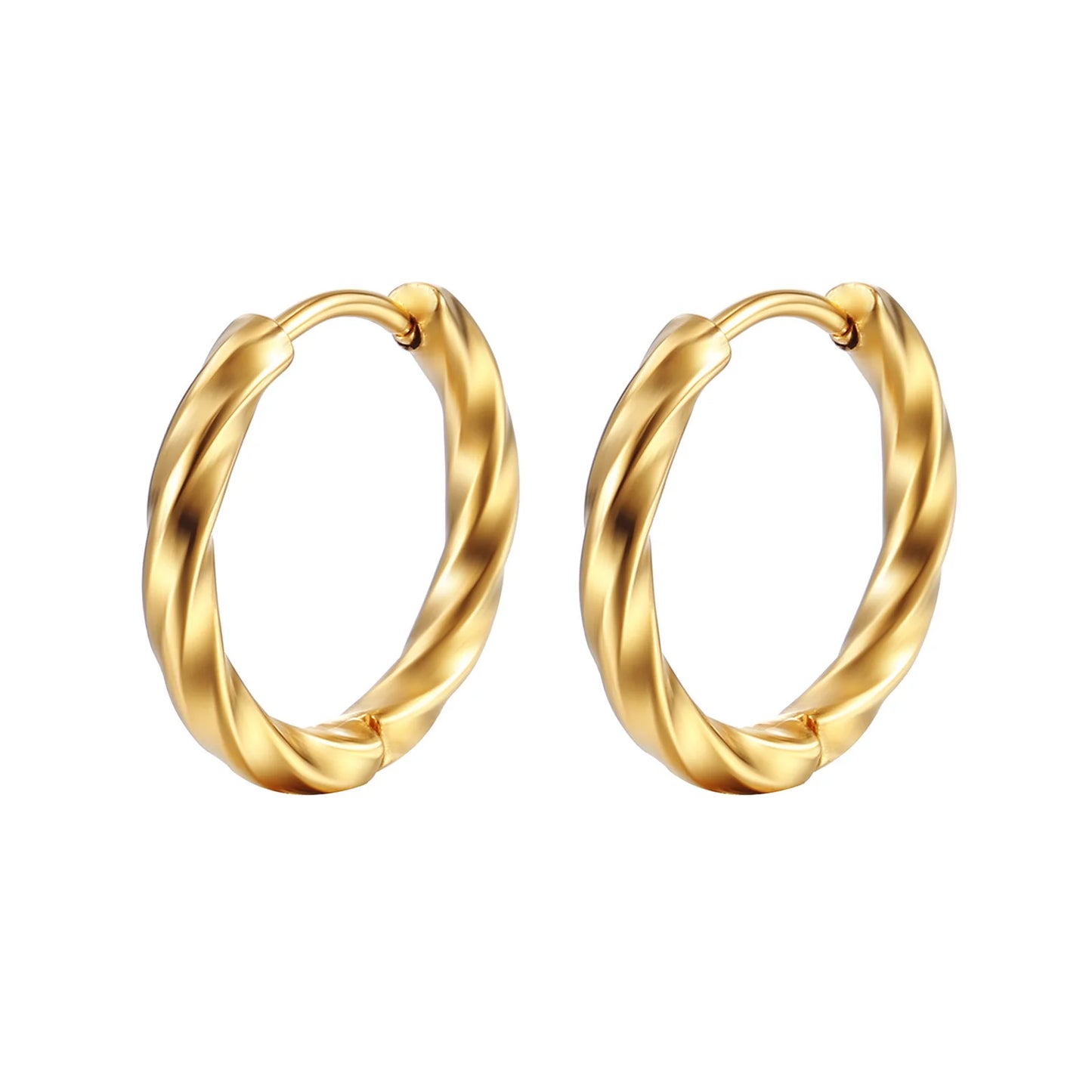 Mobius Hoop Earrings