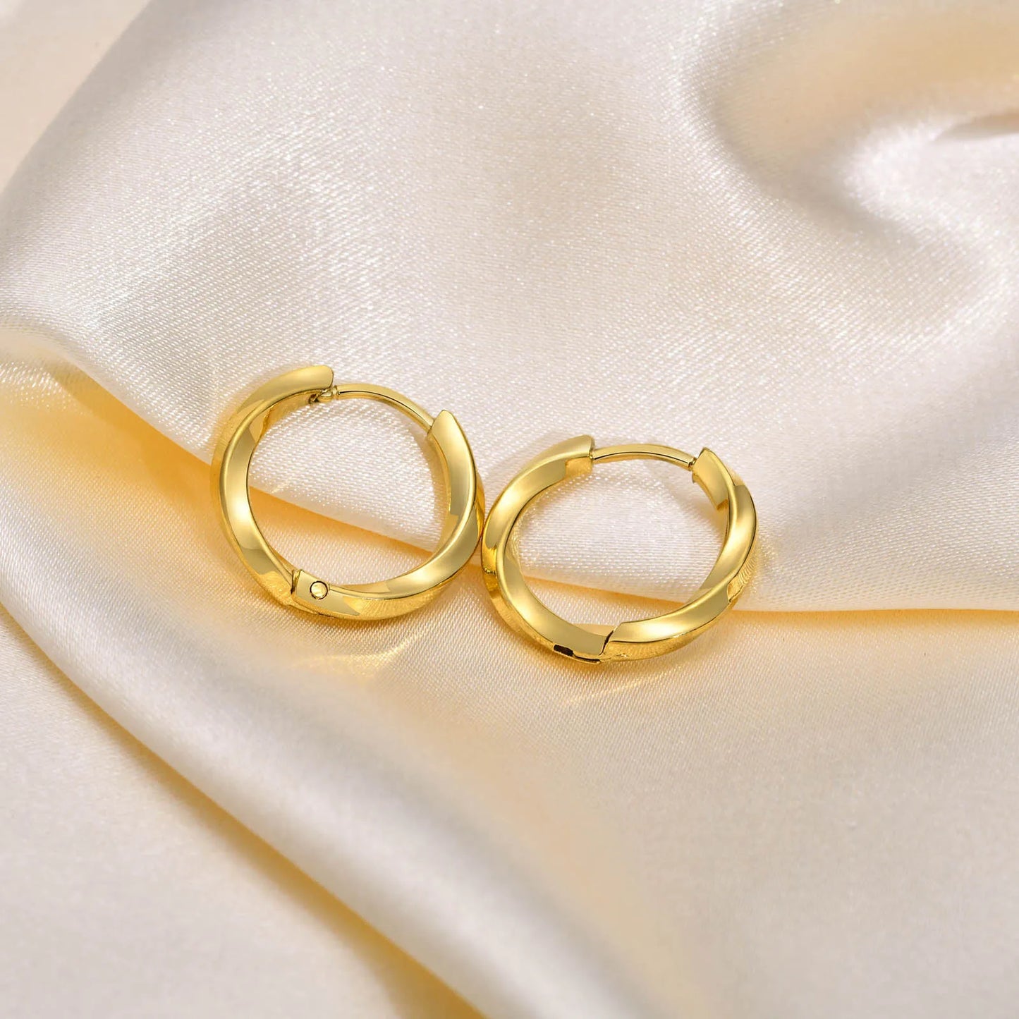 Mobius Hoop Earrings