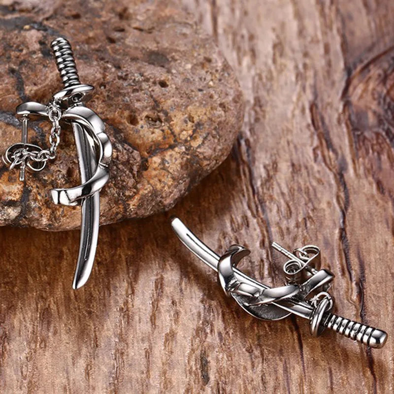 Punk Sword Earrings