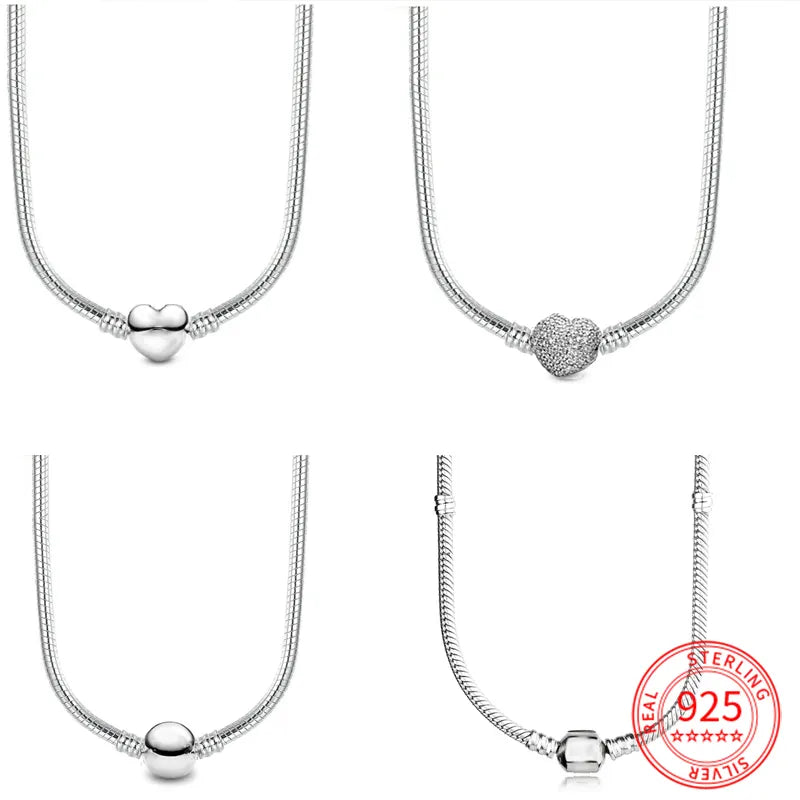 Original 925 Silver Charm Necklace