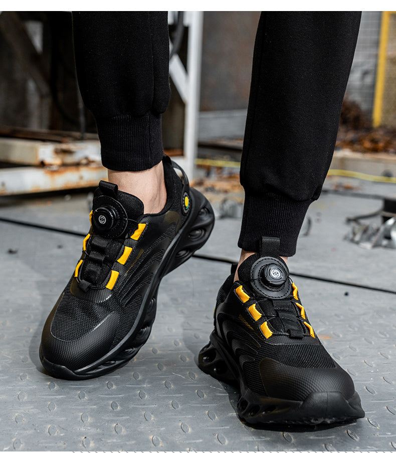 Rotary Button Safety lightweight Working Shoes