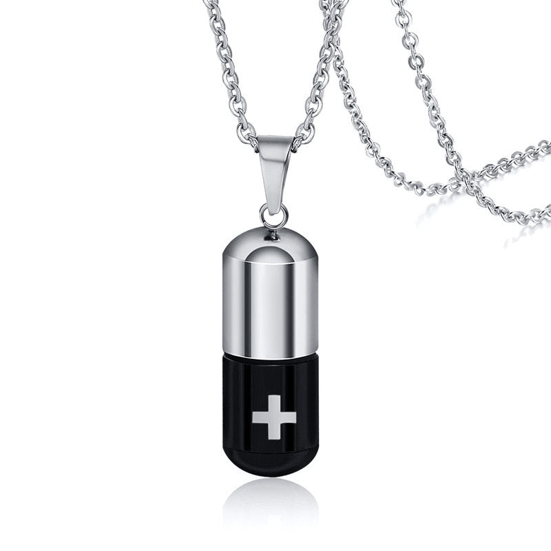 Pill Necklace for Men