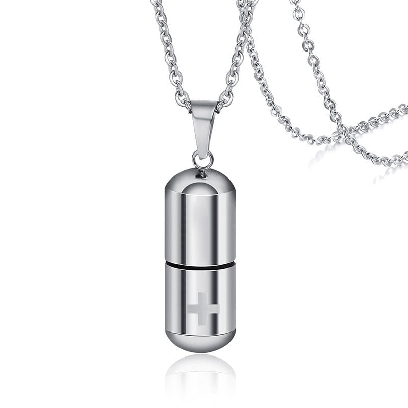 Pill Necklace for Men