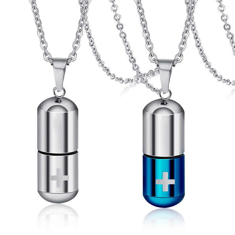 Pill Necklace for Men